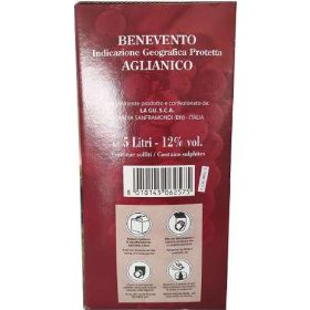   La Guardiense Aglianico IGP 5 L 5-Pack – Wine for Special Occasions