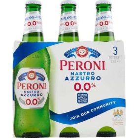   Nastro Azzurro Zero Beer 3x33 cl 5-Pack – Beer for Refreshing Enjoyment