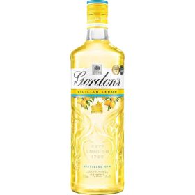   Gordon’s Sicilian Lemon Gin 70 cl 5-Pack – Spirit for Special Enjoyment