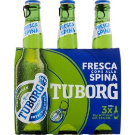 Tuborg Beer 3x33 cl 5-Pack – Beer for Refreshing Enjoyment