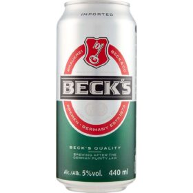   Beck’s Beer Can 44 cl 5-Pack – Beer for Refreshing Enjoyment