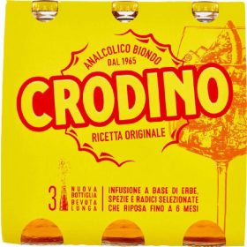   Crodino Blond 3×17,5 cl 5-Pack – Alcoholic Beverage for Enjoyable Moments