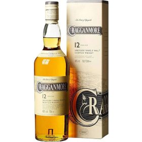   Cragganmore Whisky 12 Years 70 cl 5-Pack – Spirit for Special Enjoyment