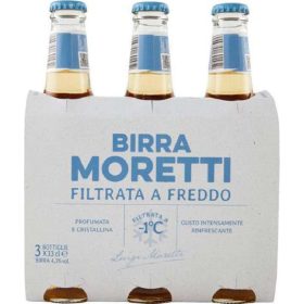   Moretti Beer kaltgefiltert 3×33 cl 5-Pack – Beer for Refreshing Enjoyment