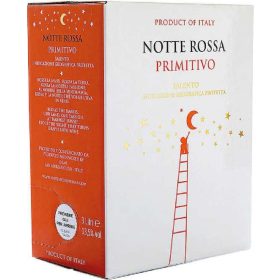   Notte Rossa Primitivo Salento IGP BRIK 3 l 5-Pack – Beer for Refreshing Enjoyment