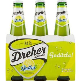   Dreher Lemon Radler 3 x 33 cl 5-Pack – Alcoholic Beverage for Enjoyable Moments