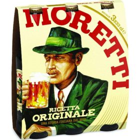   Moretti Beer 3 x 33 cl 5-Pack – Beer for Refreshing Enjoyment