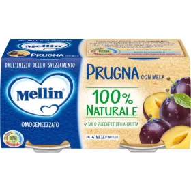   Mellin Homogenisierte Pflaume 2 x 100g Homogenized Baby Food Mellin Homogenisierte Pflaume 2 x 100g Premium Baby Meal
