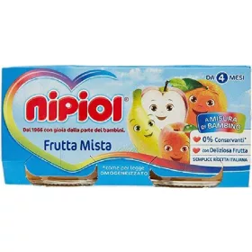   Nipiol Homogenisiertes Fruchtmischung 2 x 80g Homogenized Baby Food Nipiol Homogenisiertes Fruchtmischung 2 x 80g Premium Baby Meal
