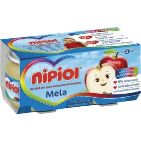   Nipiol Homogenisierter Apfel 2 x 80g Homogenized Baby Food Nipiol Homogenisierter Apfel 2 x 80g Premium Baby Meal