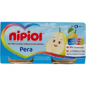   Nipiol Homogenisierte Birne 2 x 80g Homogenized Baby Food Nipiol Homogenisierte Birne 2 x 80g Premium Baby Meal
