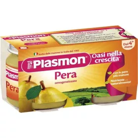   Plasmon Homogenisierte Birne 2 x 104g Homogenized Baby Food Plasmon Homogenisierte Birne 2 x 104g Premium Baby Meal