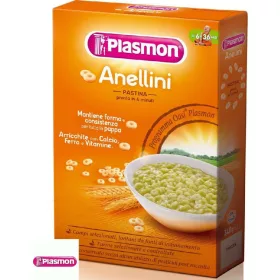   Plasmon Anellini-Nudeln 340g Baby Pasta Small Noodles for Baby Meals