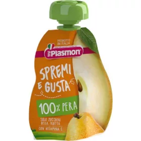   Plasmon-Birnensaft auspressen und abschmecken, 100g Baby Fruit Juice Natural Drink for Babies and Kids