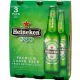 Heineken Flaschenbier 3 x 33cl – Alkoholisches Getränk Spirituose oder Likör für Genussmomente