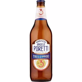   Poretti 3 Hopfenbier 66cl – Alkoholisches Getränk Spirituose oder Likör für Genussmomente
