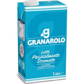   ganarolo Uht Teilentrahmte Milch 1 l - Frische Milch für Kaffee, Frühstück & tägliche Ernä