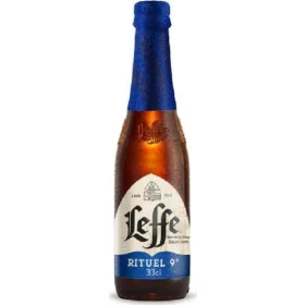   Leffe Rituel Bier 9% 33cl – Alkoholisches Getränk Spirituose oder Likör für Genussmomente