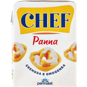   Chefclassic Cream Parmalat Brik 200ml - Frische Sahne für Kochen, Backen & Desserts