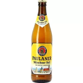   Paulaner Original München Lager 50cl – Alkoholisches Getränk Spirituose oder Likör für Genussmomente