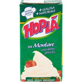   Hopla' Süße Sahne Brik 500ml - Frische Sahne für Kochen, Backen & Desserts