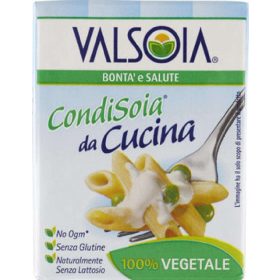   Valsoia Condisoia 100 % pflanzliche Sahne-Brik 200ml - Frische Sahne für Kochen, Backen & 