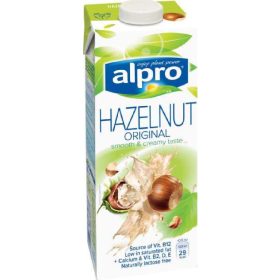   Alpro Hazelnut Drink Brik 1 l - Plant-Based Drink for Breakfast, Coffee & Cereal