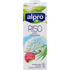  Alpro Rice Drink Brik 1 l - Plant-Based Drink for Breakfast, Coffee & Cereal