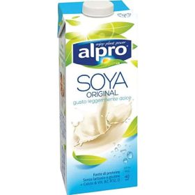   Alpro Soy Calcium Drink Brik 1 l - Plant-Based Drink for Breakfast, Coffee & Cereal