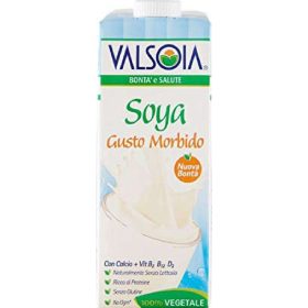   Valsoia Sojadrink Soft Taste Brik 1l - Plant-Based Drink for Breakfast, Coffee & Cereal