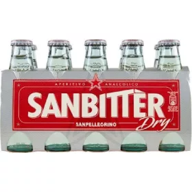   Sanbitter Trocken 10X10cl – Alkoholisches Getränk Spirituose oder Likör für Genussmomente