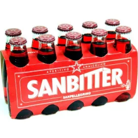   Sanbitter Rot 10X10cl – Alkoholisches Getränk Spirituose oder Likör für Genussmomente