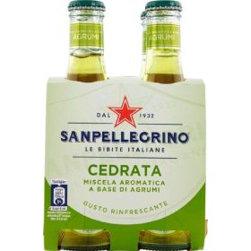   San Pellegino Citrus Soda 4X20cl - Beverage for Daily Refreshment