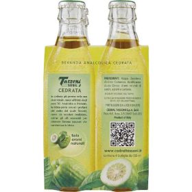Tassoni Cedrata 4 x 18cl - Beverage for Daily Refreshment