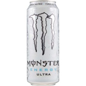   Monster Ultra White Energy Drink 50cl - Energy Drink for Active Days & Bold Enjoyment
