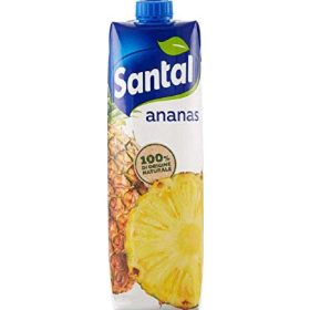   Santal Ananas Selection Prisma Brik 1ltr - Fruit Beverage for Breakfast & Daily Enjoyment