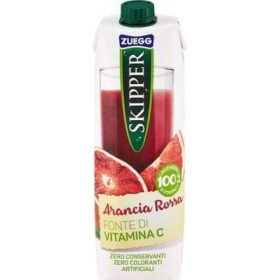   Skipper Blood Orangensaftbrikett 1 l - Fruit Beverage for Breakfast & Daily Enjoyment