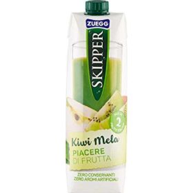   Skipper Kiwi-Apfel-Brikett 1 l - Fruit Beverage for Breakfast & Daily Enjoyment