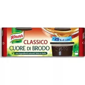   Knorrclassic Brühe (salzarm) 112g – Fertigsuppe oder Schnellgericht für schnelle Küche