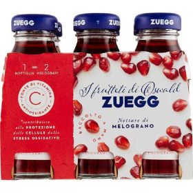   Zuegg Pomeganate Natursaft 6 x 125ml - Fruit Beverage for Breakfast & Daily Enjoyment