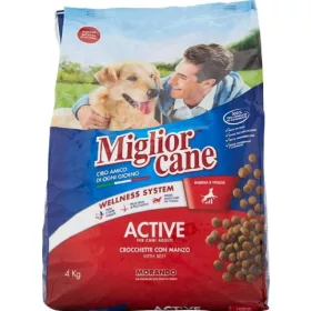   Migliorcane Rindfleischfutter 4kg – Premium Pet Food Complete Nutrition for Pets
