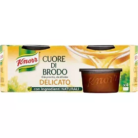  Knorr Herzbrühe Fein 4 Stück 112g – Fertigsuppe oder Schnellgericht für schnelle Küche