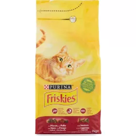   Friskies Katzenfutter mit Rind und Huhn 2 kg – Premium Cat Food Balanced Nutrition for Healthy Cats