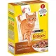 Friskies Katzenfutter mit Huhn, Pute und Oliven 400g – Premium Cat Food Balanced Nutrition for Healthy Cats