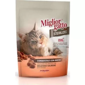   Migliorgatto Sterilisierte Lachs-Kroketten 400g – Premium Pet Food Complete Nutrition for Pets