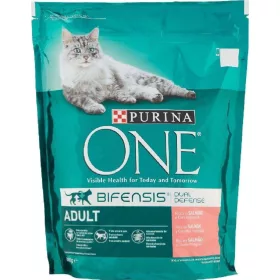   Purina One Lachs mitgetreide für Katzen 800g – Premium Cat Food Balanced Nutrition for Healthy Cats