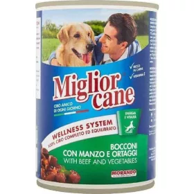  Migliorcanegemüse- und Rindfleischstücke 405g – Premium Pet Food Complete Nutrition for Pets