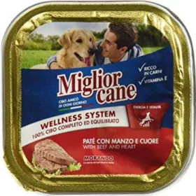   Migliorcane Rinder- und Herzpastete 150g – Premium Pet Food Complete Nutrition for Pets