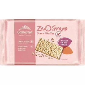   Galbusera Zeroganoglutenfreie Vollkorncracker 320g – Süße oder salzige Snacks für unterwegs und Genussmomente