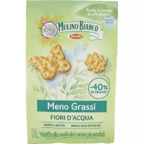   Mulino Bianco Fiori d'Acqua Cracker 250g – Süße oder salzige Snacks für unterwegs und Genussmomente